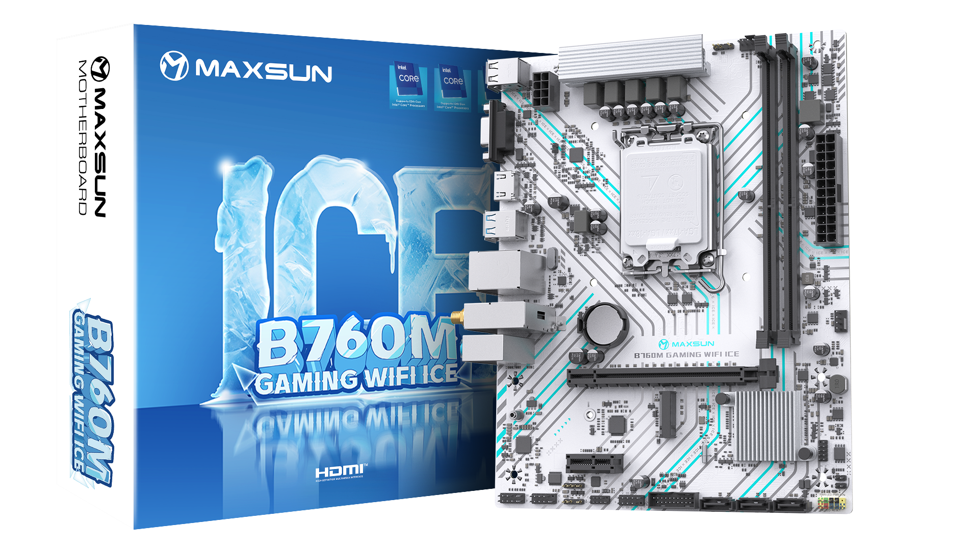 B760M マザーボード メモリ特化 GKD5 ICE DDR5 WIFI MS-Terminator B760M GKD5 ICE