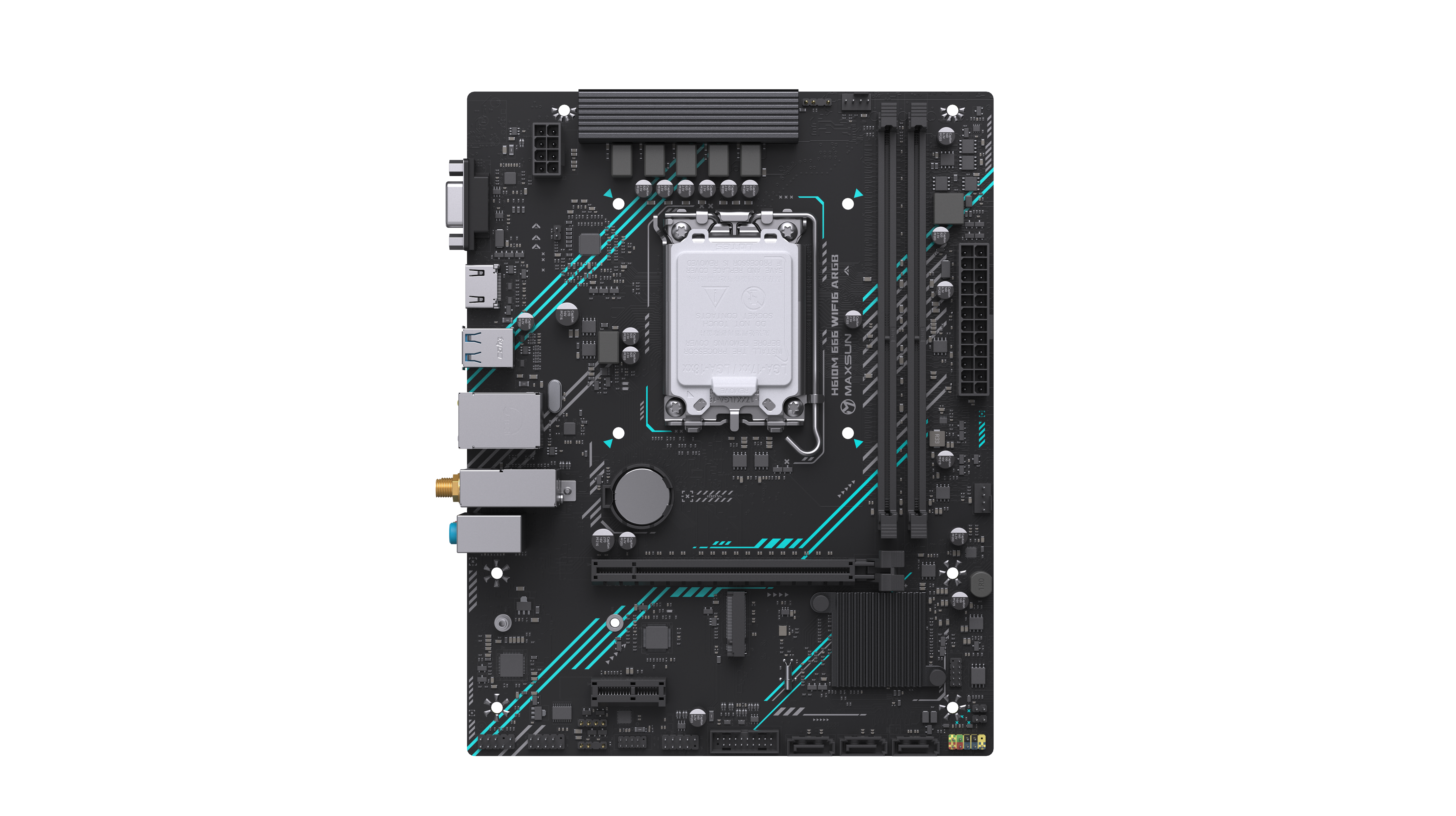 MS-H610M 666 WIFI6 ARGB