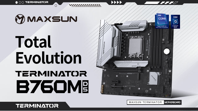 Introducing the All-New TERMINATOR B760M D5 Motherboard by MAXSUN
