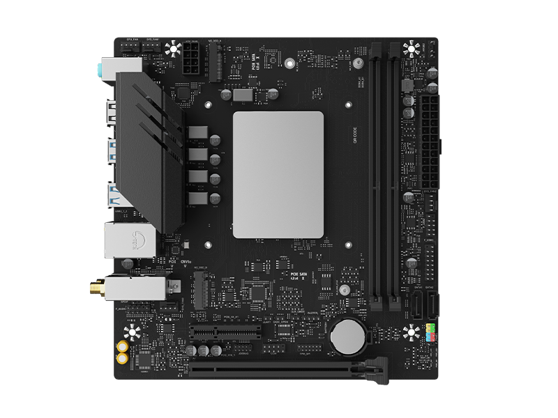 Maxsun MS-MODT 230H D4 WIFI Motherboard ( Integrated Core 7 230H CPU / 10 cores / DDR4 /