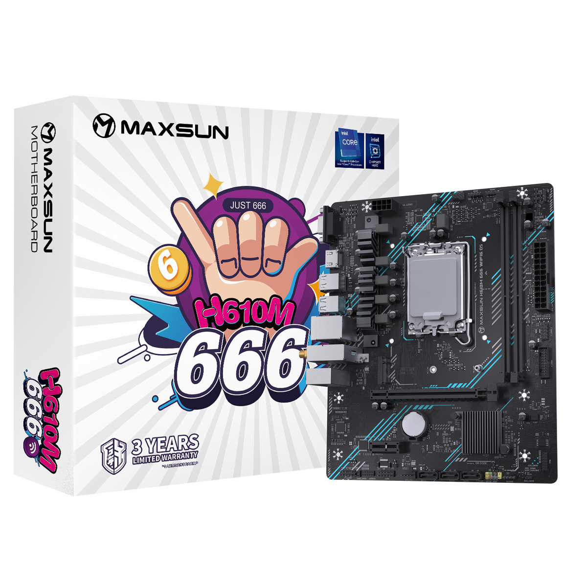 MS-H610M 666 WIFI6 D5