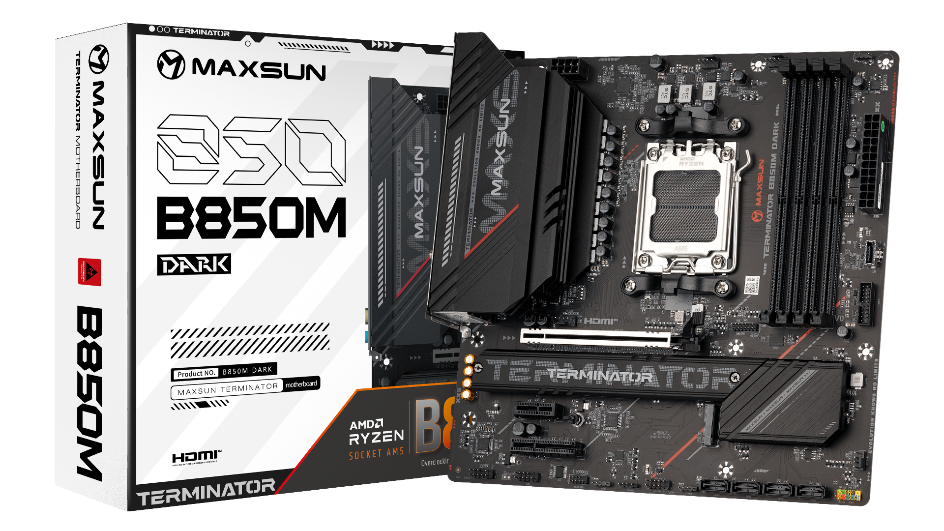 MS-Terminator B850M DARK WIFI