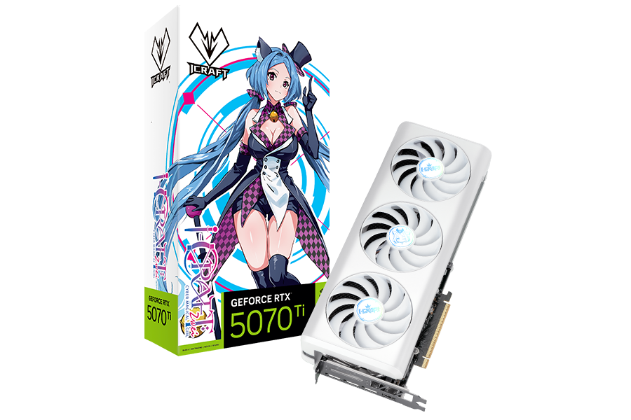 MaxSun MS-RTX5070Ti-iCraft-OC16G-AIGA-T0 iCraft AIGA GeForce RTX 5070TI 16GB