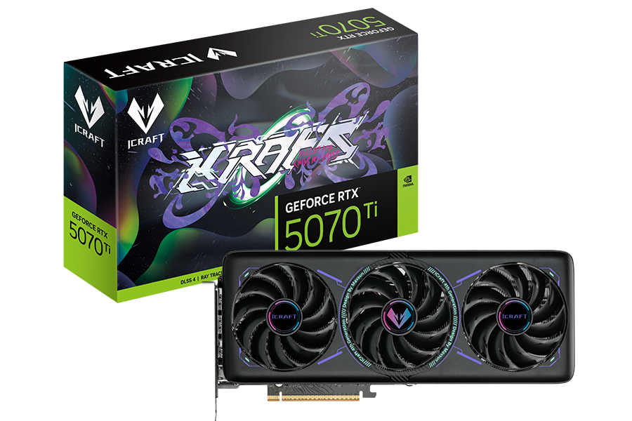 MAXSUN iCraft GeForce RTX 5070Ti OC 16GB MS-RTX5070Ti-iCraft-OC16G-T1