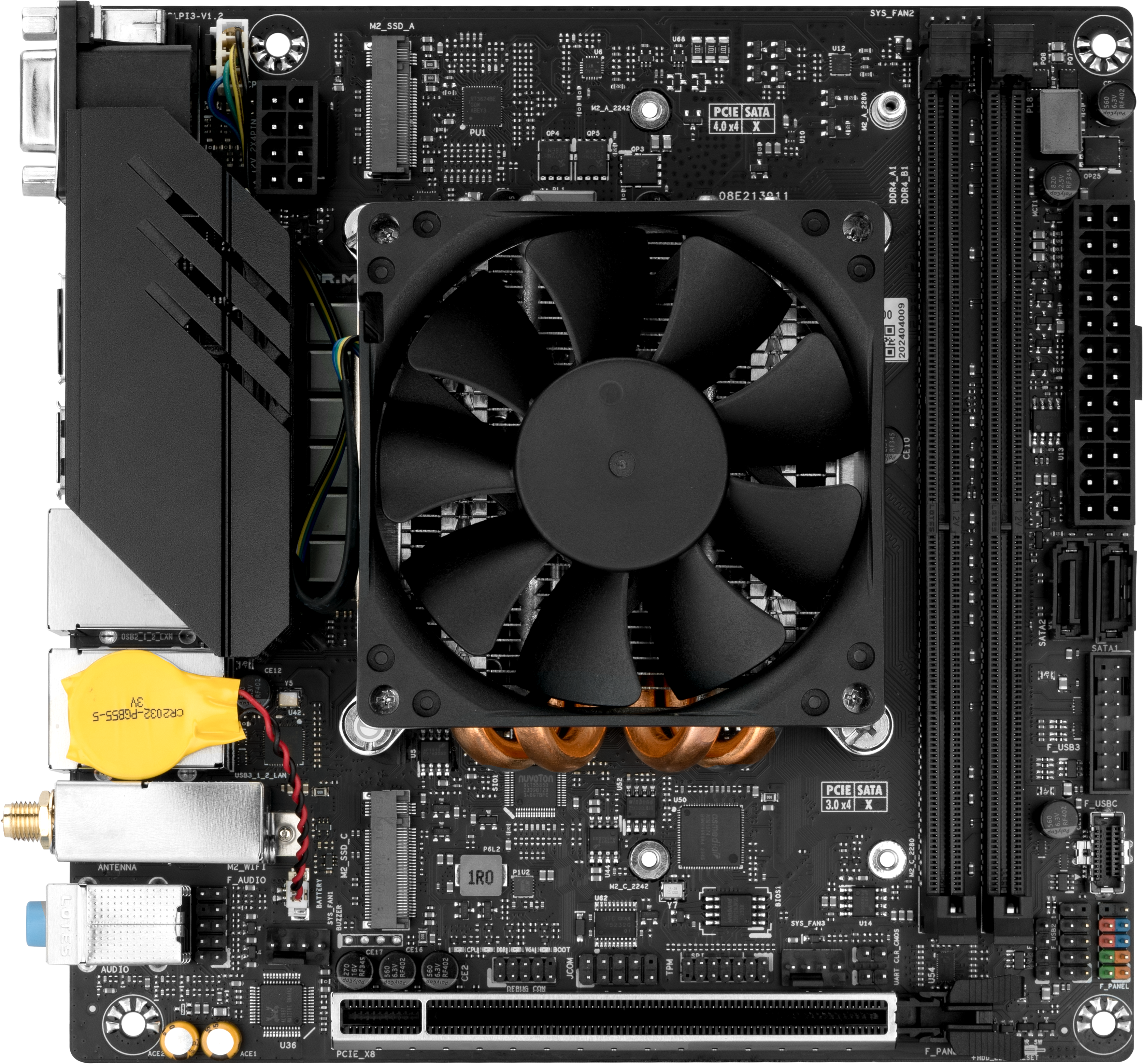 MS-MoDT 12450H ITX WIFI F
